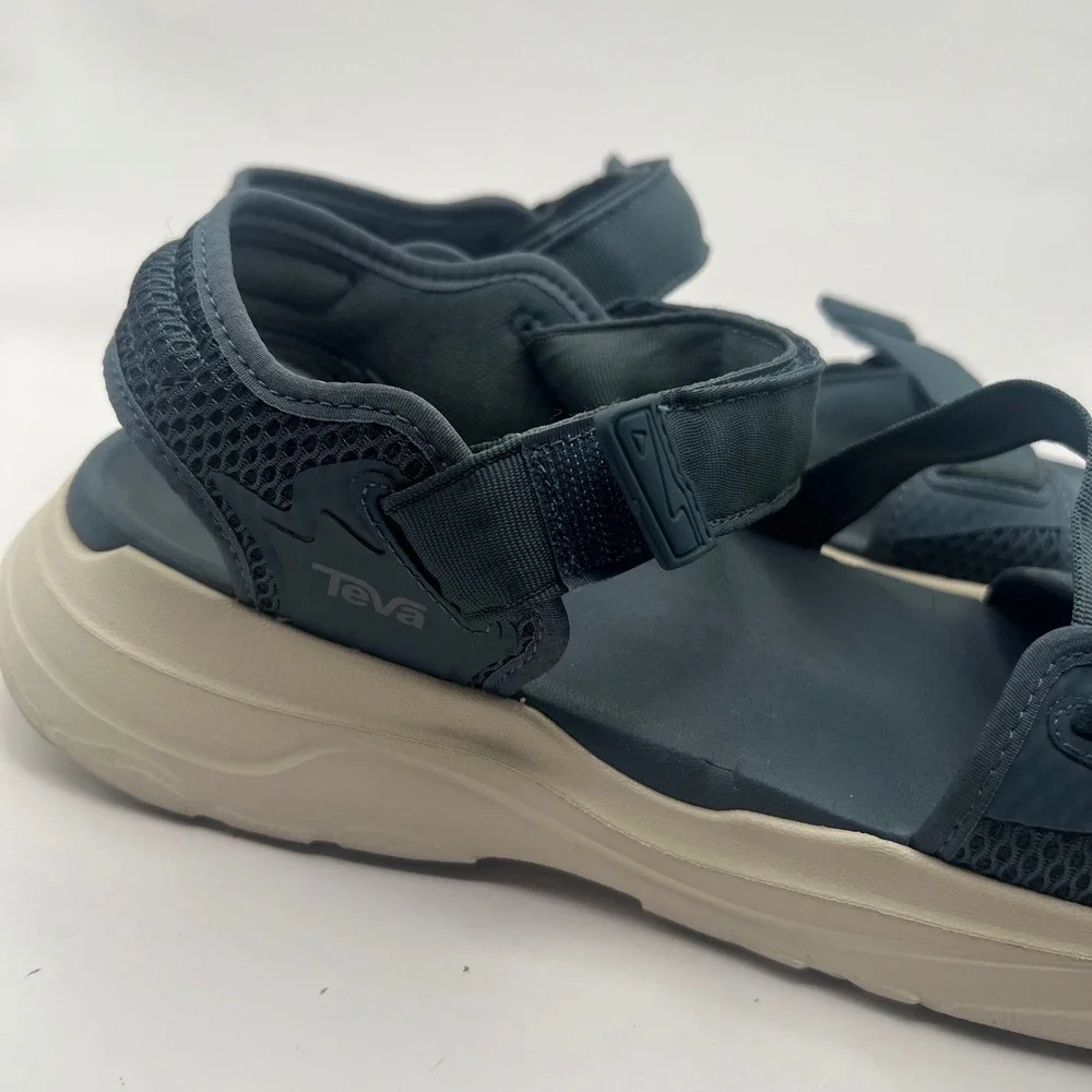 Teva Zymic Mens Sandals Blue Tan Max Comf Hiking Strappy 1124049 Size 11